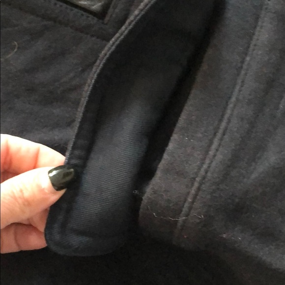 Mens Wool Pea Coat (XS) - Picture 9 of 13